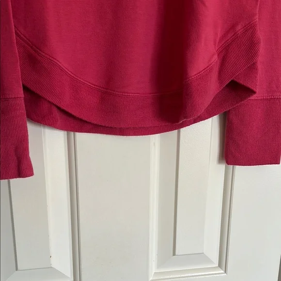 Athleta Pink Crew Neck Sweater - Picture 3 of 4